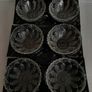 vintage new 6 glass sundae dishes in original box Image 2