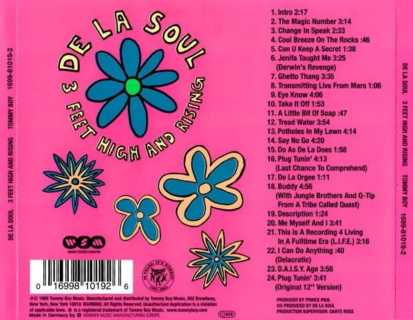 DE LA SOUL | 3 Feet High And Rising
