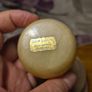Vintage Mid Century Italian Alabaster Trinket / Jewelry Box With Flowers Image 5