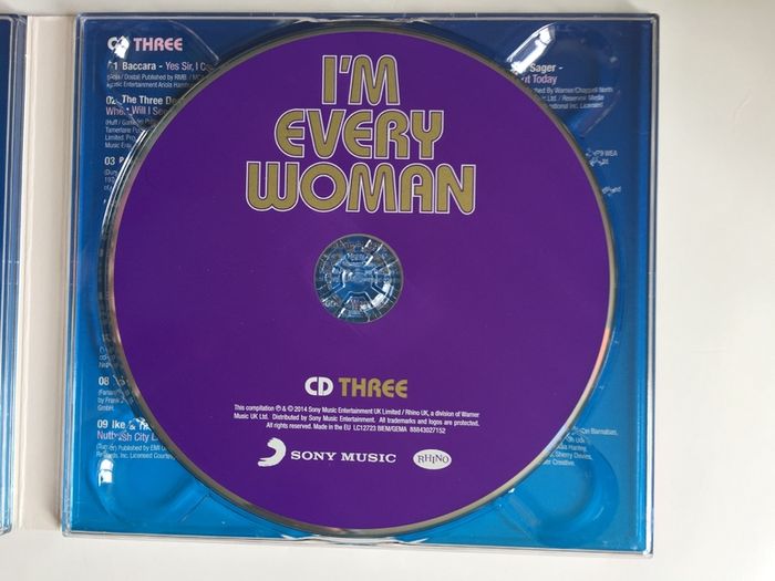 I'm Every Woman [2014] Various Artists - (3CD Digipack Album)