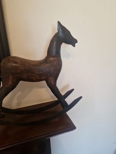vintage folk art horse