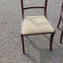 Solid mahogany table and chairs Image 4