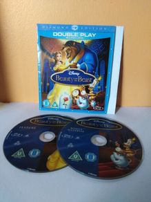 Beauty and the Beast DVD 2 Disc Set Blu-ray