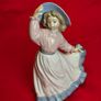 NAO by Lladro "Caught In the Breeze" #1391  Porcelain Figurine Spain Image 9
