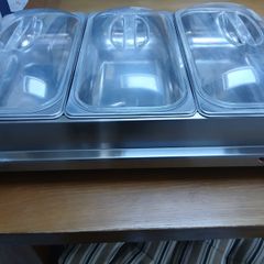 3 Plate Buffet Food Warmer