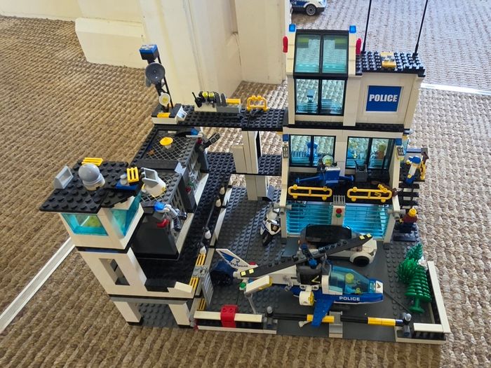 Lego blocks 2 sets + extra vehicles and helicopter