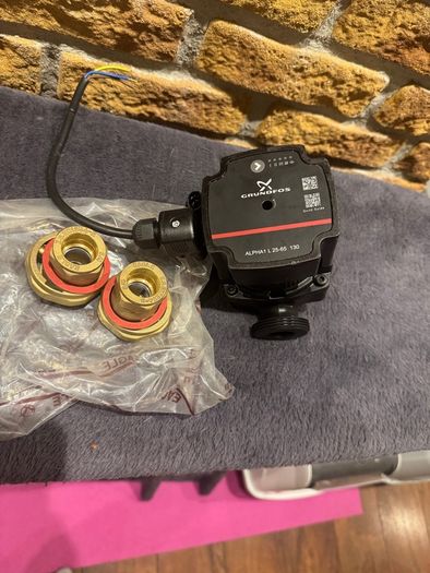 Grundfos heat circulation pump.