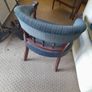 Victorian Mahogany Tub / Lidray chair Image 5