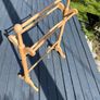 Vintage pine blanket/ towel stand Image 4