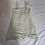 Hollister Green Plaid Mini Dress Image 3
