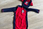 2 piece baby swimsuit 6/9m