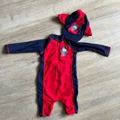 2 piece baby swimsuit 6/9m