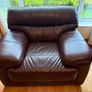 Leather Sofa Suite Image 3