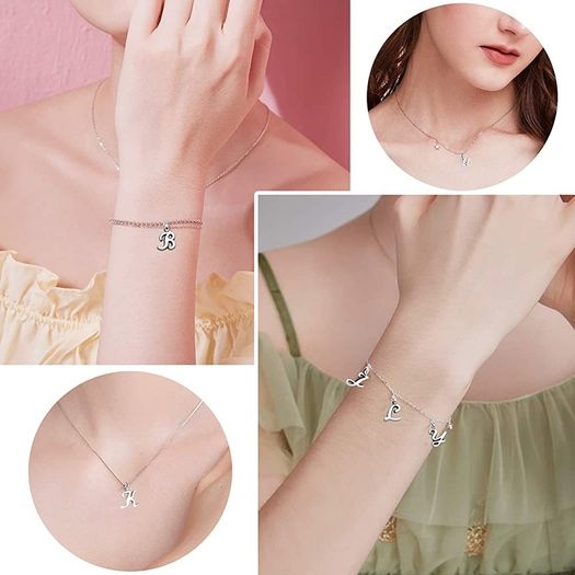 156Pcs/6 Sets ABC Letter Charms Mini A-Z Alphabet Bracelet Necklace Pendants with 200Pcs Open Jump Rings for DIY Jewelry Making MULTIPLE STYLES AVAILABLE, SEE PHOTOS (FREE POSTAGE)