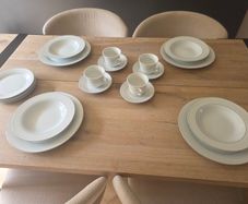 Tipperary Crystal Porcelain Dinner Set Excellent Condition