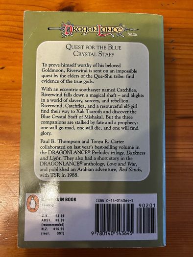 Fantasy book:'Dragonlance. Preludes II' trilogy