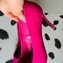 Pre-owned fuchsia high heels size 6 Image 8
