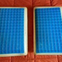 Two Memory Foam Gel Pillows