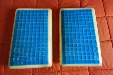 Two Memory Foam Gel Pillows