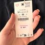 Zara Black Velvet Bomber jacket size M Please see photos Image 5
