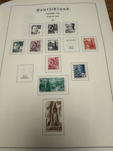 Stamp album GERMANY