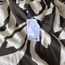 Stitch & Pieces Brown & Cream Leaf Print Blouse | Size 18 | BNWT Image 3