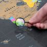 Scratch Off World Map Large - Ultra detailed with all U.S States - Accessories Kit and Gift Tube - 70 x 42cm - Deluxe Cartographic Image 4