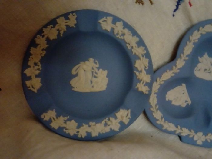 Wedgwood Blue Jasperware Trinket dish
