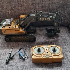 model excavator