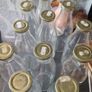 12 glass bottles, 1 litter each, Free Image 3