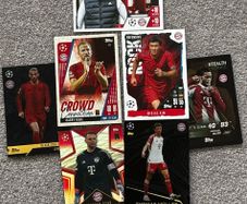 9 Bayern munchen match attax cards