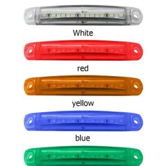 5pcs New Bright 12V-24V 9 LED Side Marker Light
