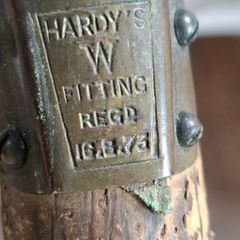 Rare Antique Hardy 3 Piece Fishing Rod 1873 Collection Only on this