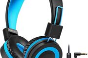 SALE Headphones, Childrens Headphones for Boys, 85/94dB Volume Limited, Stereo Sound, Foldable, Untangled Wires, 3.5mm Jack for School/Travel