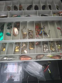 Various mepp style spinners sea trout salmon pike handmade