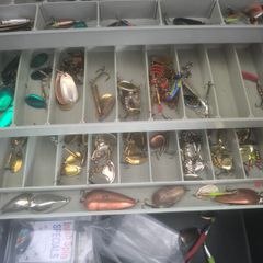 Various mepp style spinners sea trout salmon pike handmade
