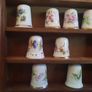 Collection of Thimbles Flower Themed wt Stand Image 3