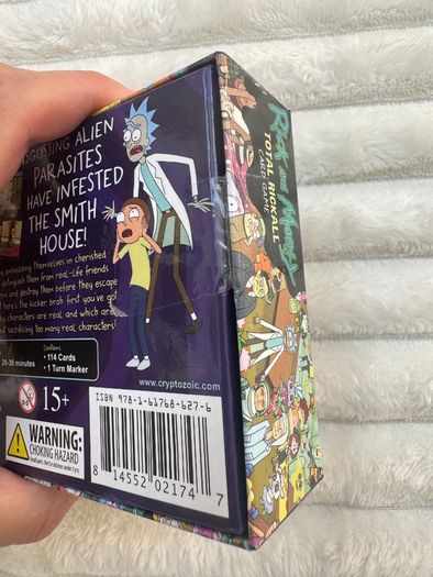 Rick and Morty Total Rickall Card Game 2-5 Players Cryptozoic new Please see pictures