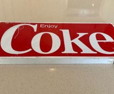Coke Coca Cola Sign Metal