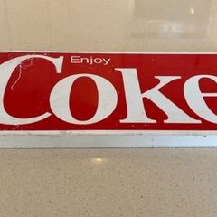 Coke Coca Cola Sign Metal