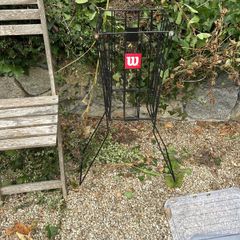 Tennis ball basket