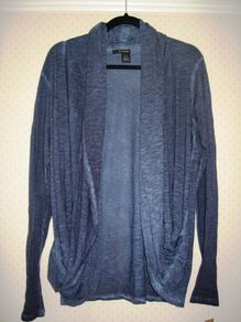 DKNY JEANS Supersoft Jersey Cardigan New XL