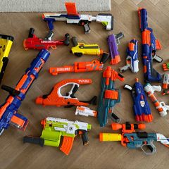 Large Nerf Blaster Bundle - 18 Blasters - Titan CS-50, Fortnite BASR-L, Delta Trooper and More