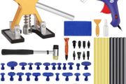 Car Dent Repair Kit,Car Dent Puller,66 PCS Paintless Dent Removal Kit with Dent Puller,Dent Puller Tabs, Glue Gun, Glue Sticks for Auto Body Dent Removal, Minor Dent and Deep Dent Removal