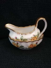 Vintage Kent Bone China Sugar and Creamer