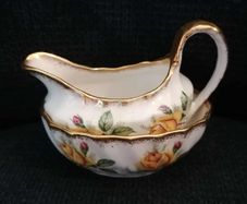 Vintage Kent Bone China Sugar and Creamer