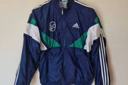 Vintage 90s Adidas german football track jacket Size xl ptp 24" in excellent condition