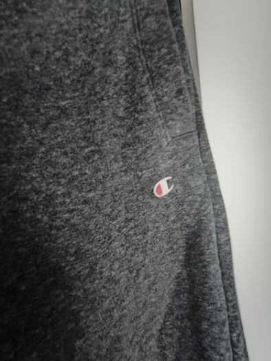 Champion Men's Grey Sweatpants - Small - Small C Logo