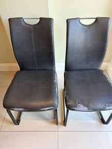 Dining chairs & bench