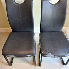 Dining chairs & bench